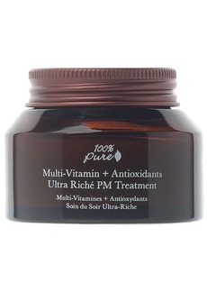 100% Pure Multi-Vitamin + Antioxidants Ultra Riche PM Treatment