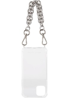 1017 ALYX 9SM Transparent Chunky Chain iPhone 11 Case