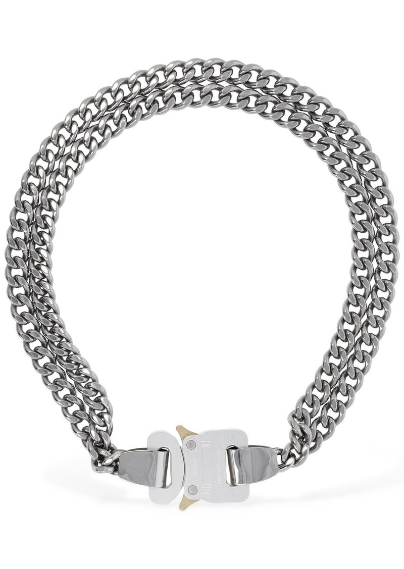 1017 ALYX 9SM 2x Chain Buckle Necklace