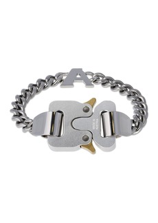 1017 ALYX 9SM A Logo Charm Buckle Bracelet