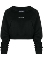 1017 ALYX 9SM cropped hooded sweatshirt