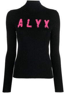 1017 ALYX 9SM logo intarsia-knit jumper