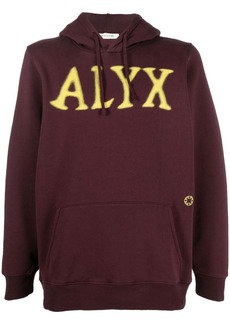 1017 ALYX 9SM logo-print long-sleeved hoodie