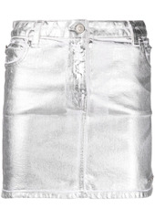 1017 ALYX 9SM metallic-print mini skirt