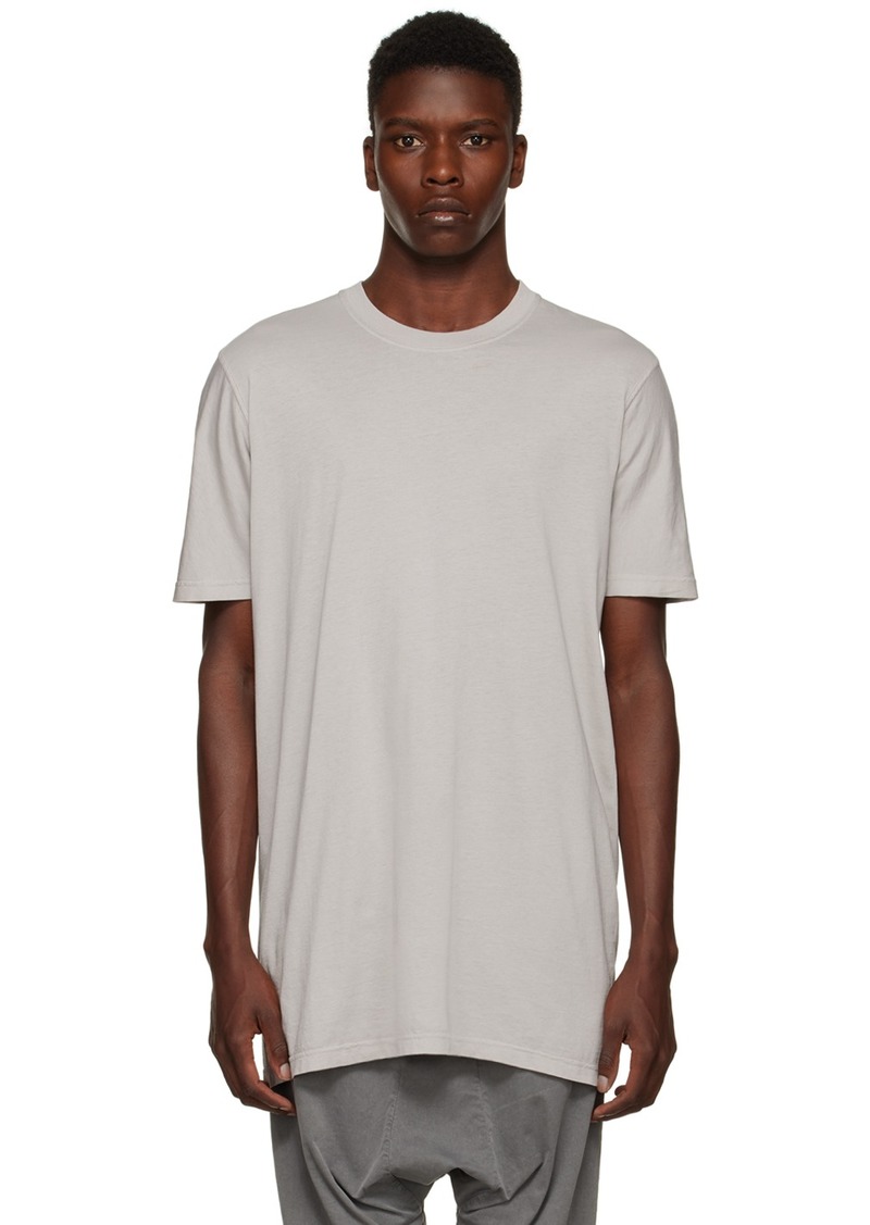 11 by Boris Bidjan Saberi Gray Object-Dyed T-Shirt