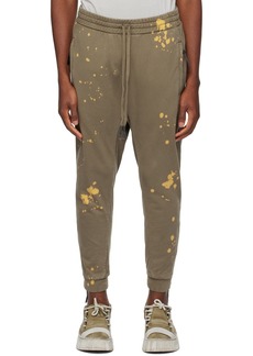 11 by Boris Bidjan Saberi Khaki FUP1 Sweatpants