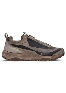 11 by Boris Bidjan Saberi Taupe Salomon Edition Bamba 2 Low Sneakers