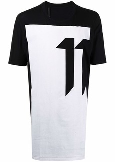 11 by Boris Bidjan Saberi largo logo print T-shirt