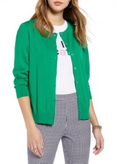 1901 Cotton Blend Cardigan in Green Jolly at Nordstrom