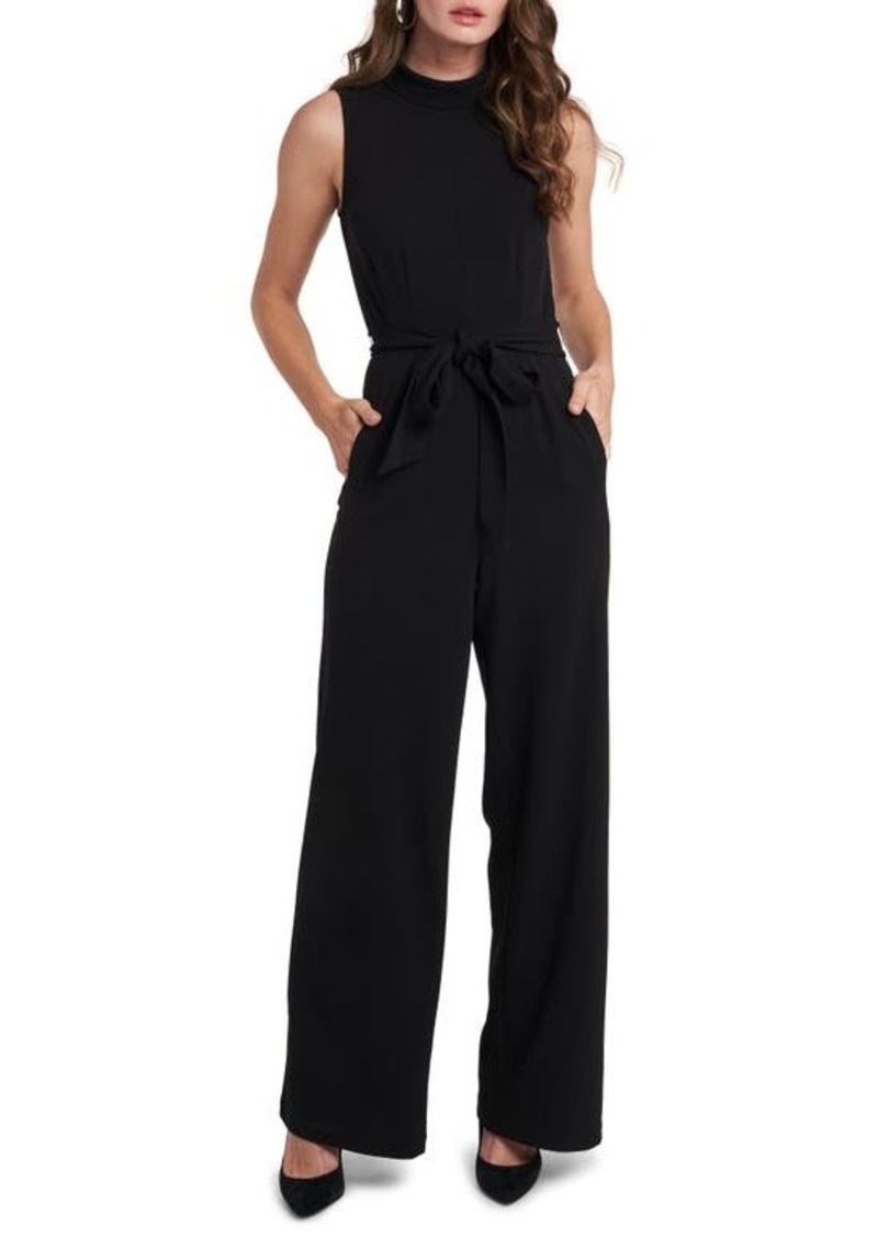 1.STATE Belted Sleeveless Jumpsuit