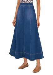 1.state Denim Maxi Skirt