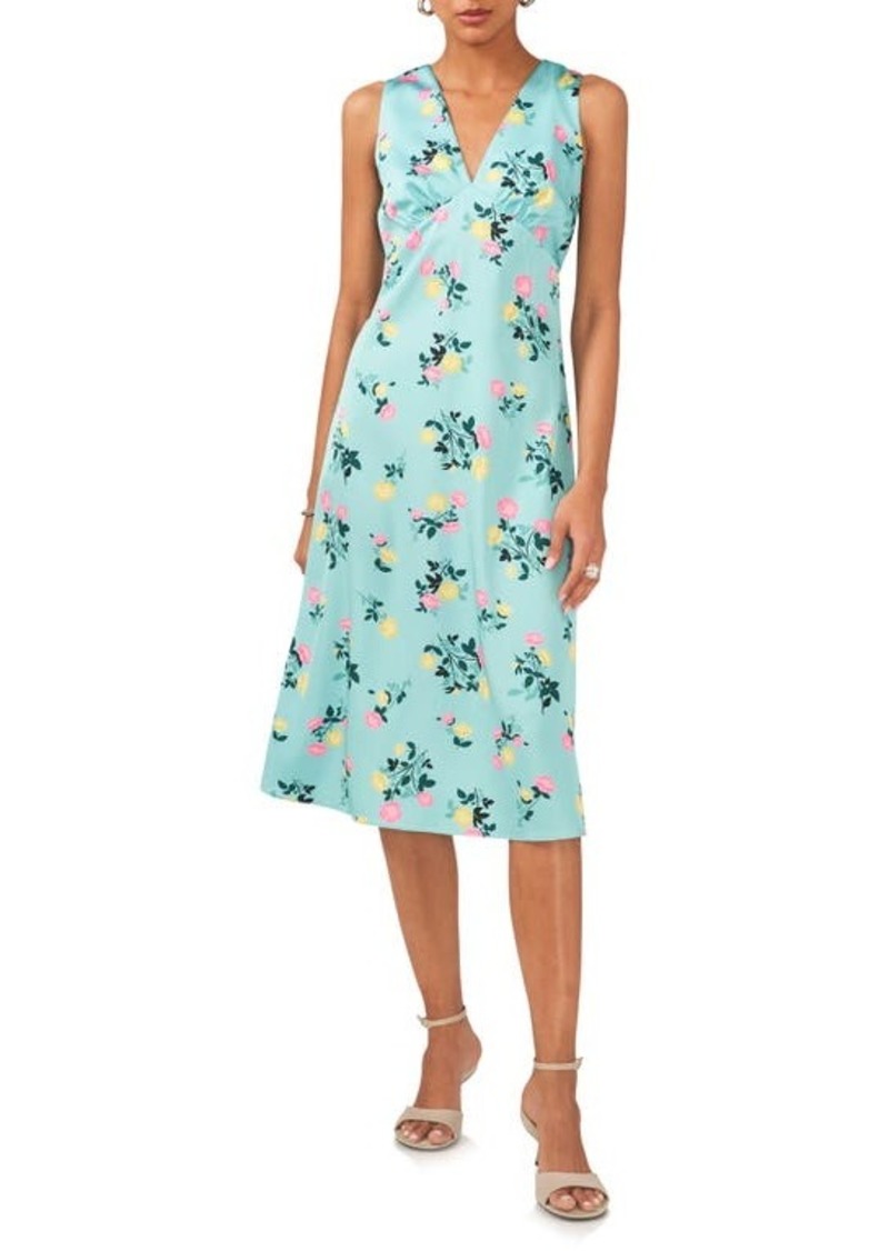 1.STATE Floral Sleeveless Dress