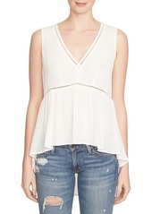 1.STATE High/Low Crepe Top