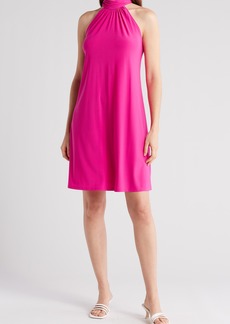 1.STATE Mock Neck Sleeveless Dress in Fiercely Fuchsia Pink at Nordstrom Rack