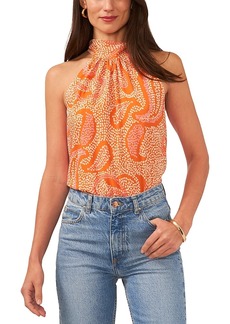 1.state Paisley Halter Neck Top