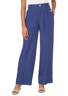 1.STATE Side Button Tab Wide Leg Pants