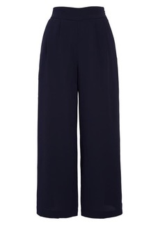 1.STATE Wide Leg Crepe Trousers
