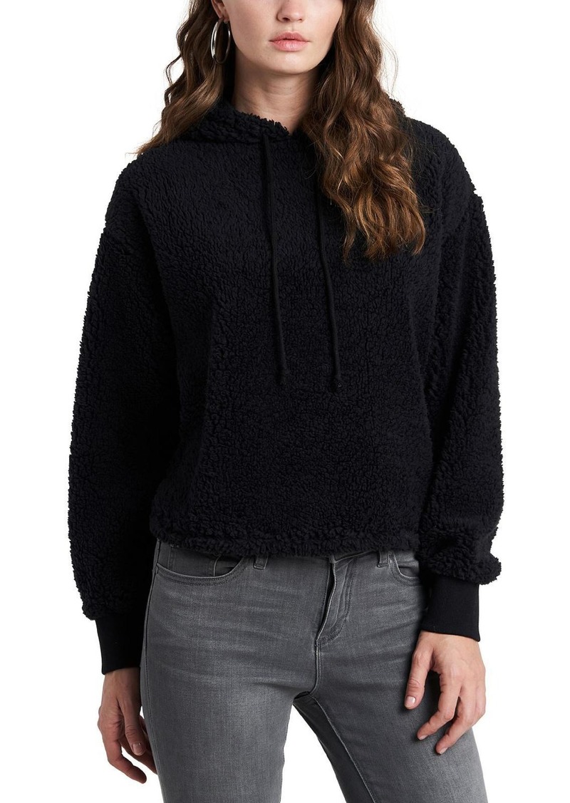 1.STATE Womens Cropped Comfy Hoodie