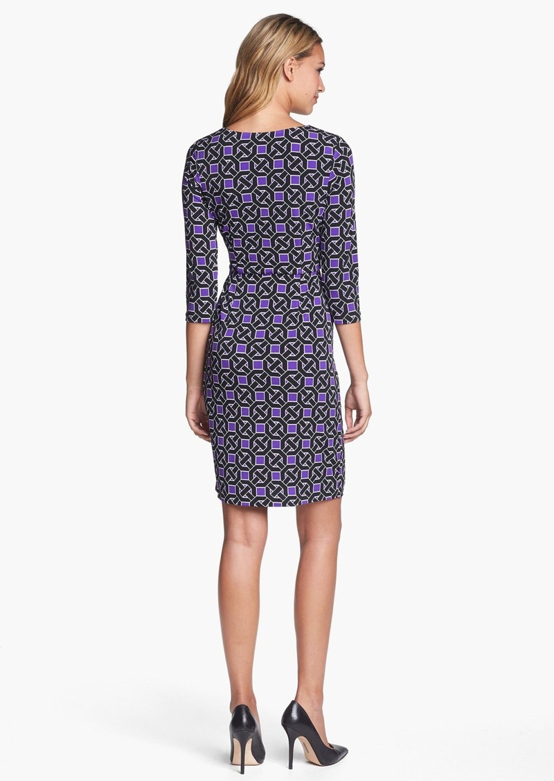 Maggy London Maggy London Print Jersey Faux Wrap Dress | Dresses