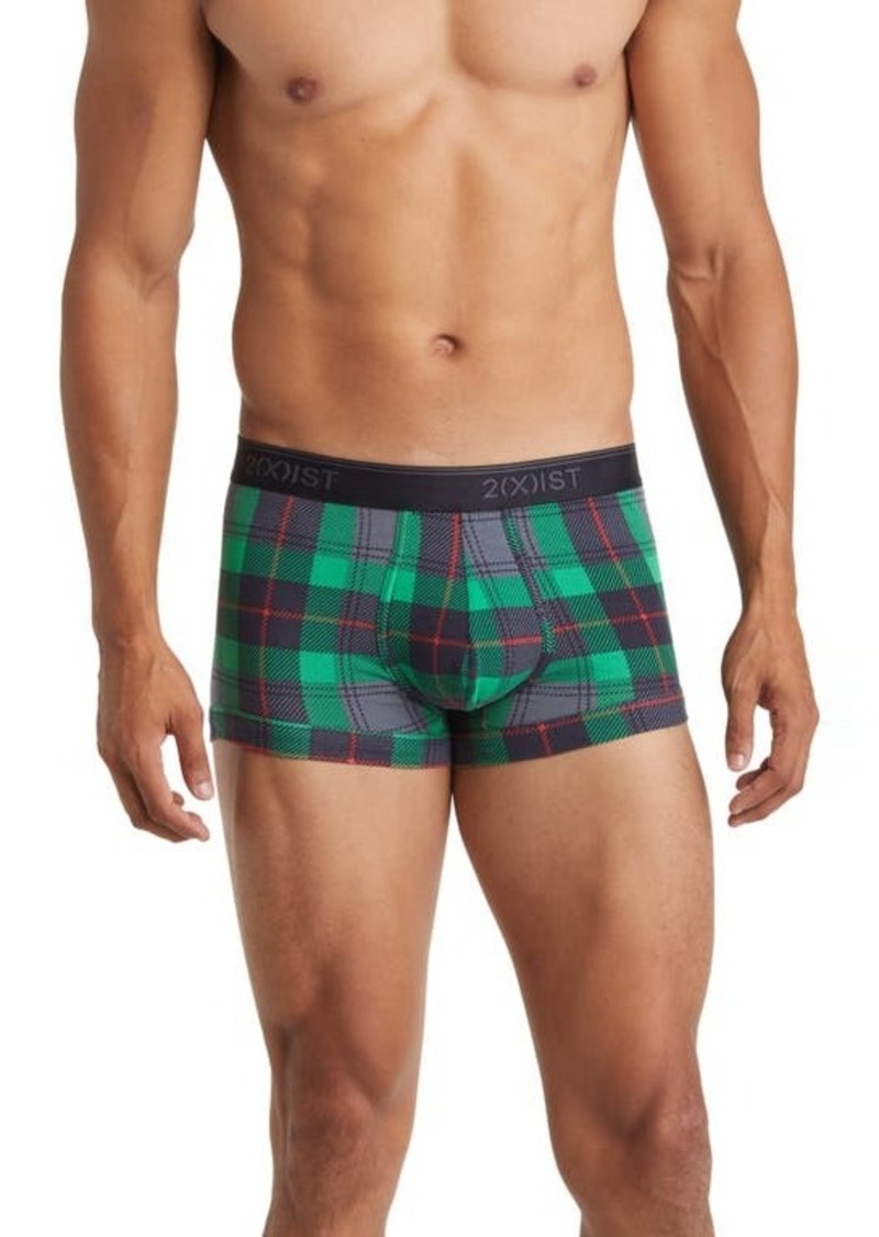 2(x)ist 4-Pack No-Show Stretch Trunks