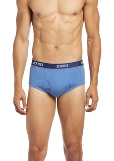 2(x)ist Assorted 3-Pack Essential Cotton Briefs in Opal/Dutch Blue/Tea Rose at Nordstrom