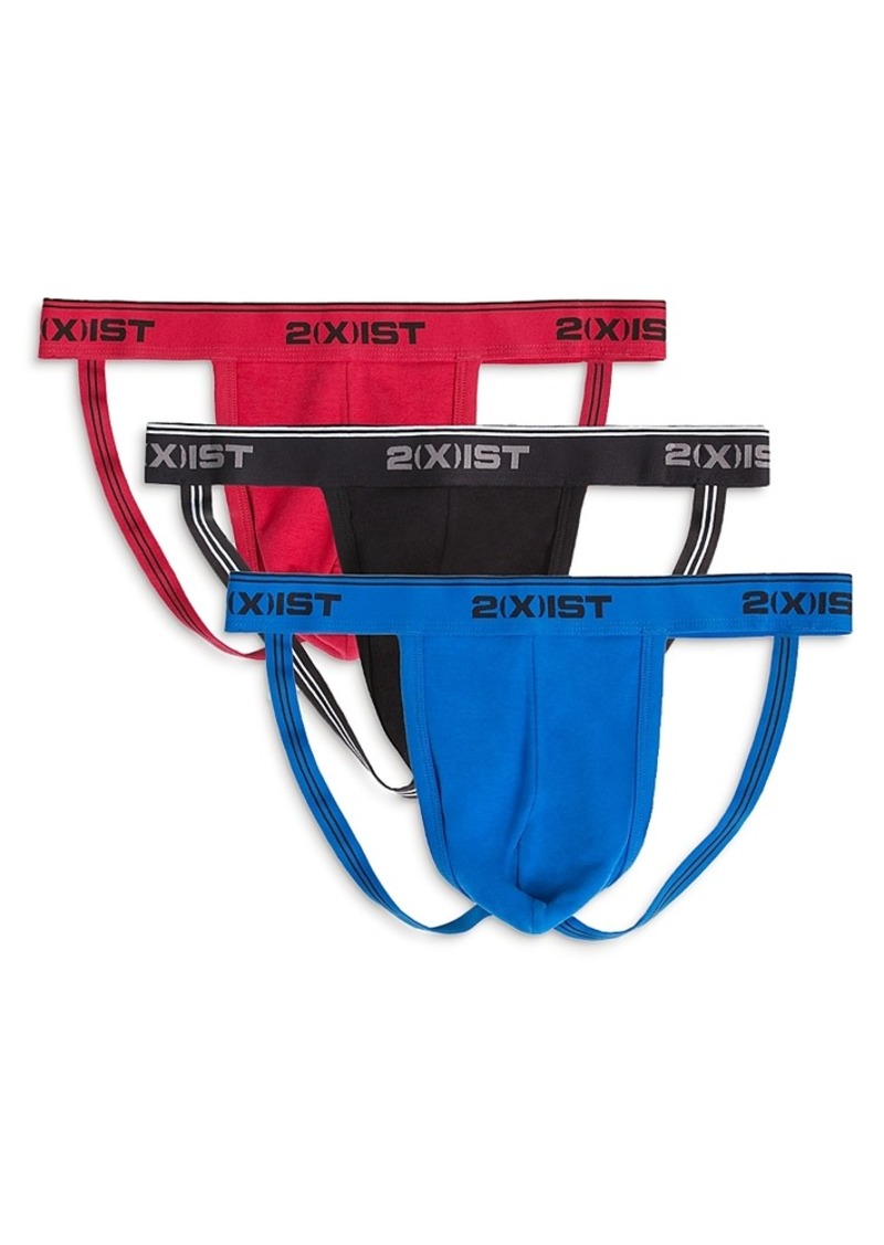 2(X)Ist Cotton Stretch Jock Strap, Pack of 3