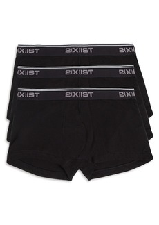 2(X)Ist Cotton Stretch No Show Trunks, Pack of 3