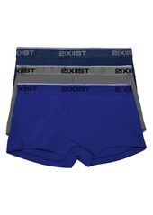 2(X)IST Cotton Stretch No Show Trunks, Pack of 3