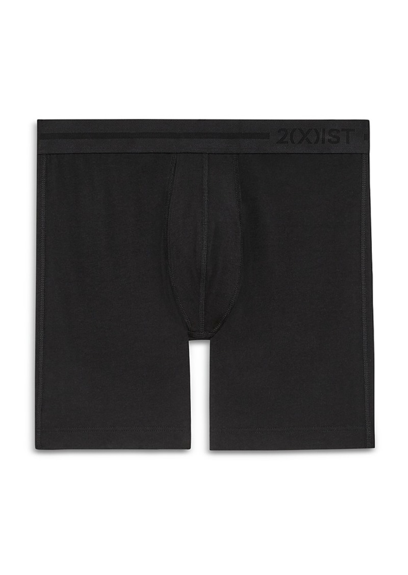 2(X)Ist Dream Solid Mid Rise Boxer Briefs