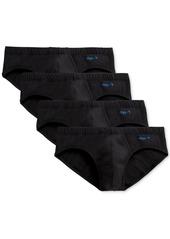 2(x)ist Men's 4 Pack Stretch Cotton Bikini Briefs - Blue/Black/Red