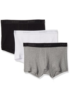 2(X)IST mens Essential Cotton No Show 3-pack trunks underwear   US