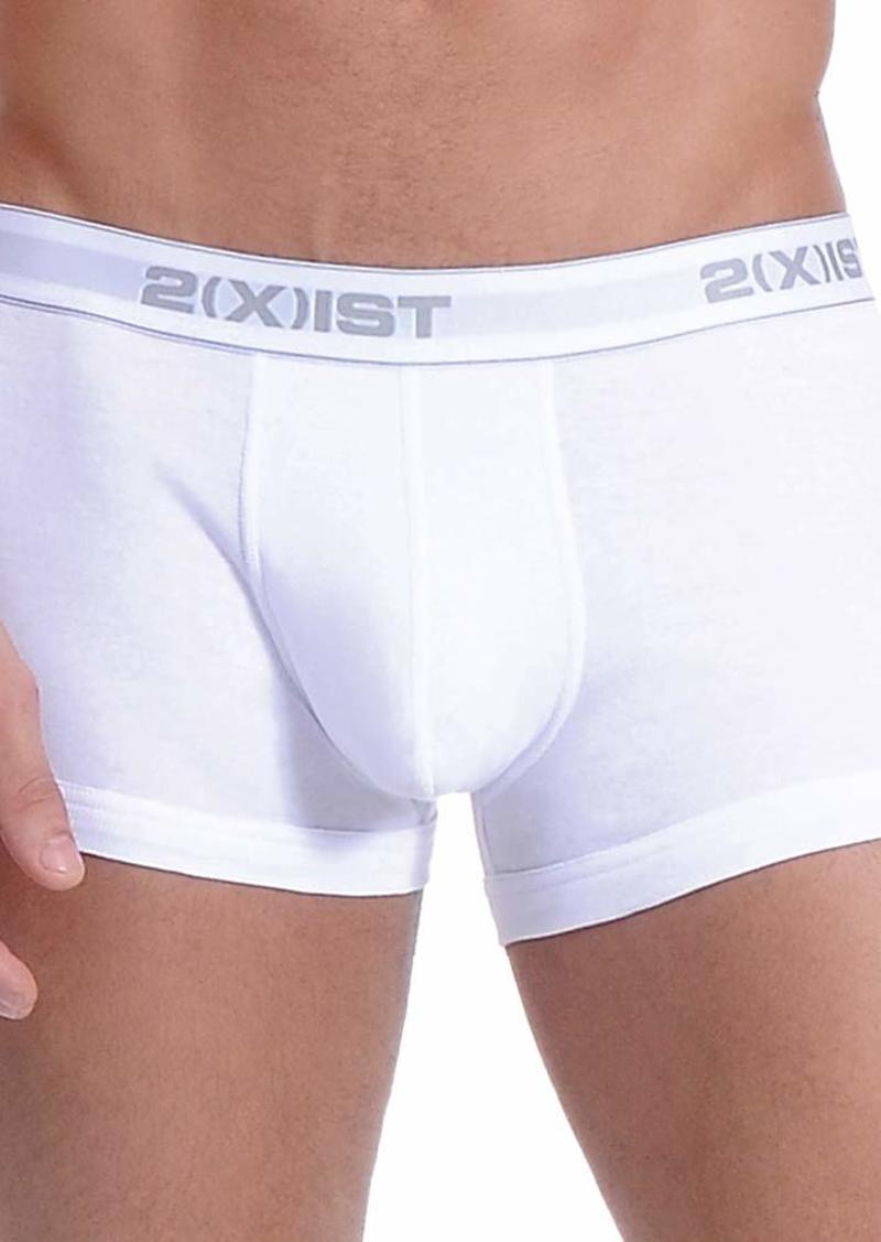 2(X)IST mens Essential Cotton No Show Trunk 3-pack Underwear   US