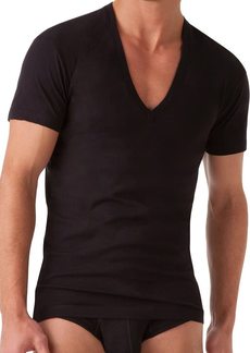 2(X)IST mens Essential Cotton Slim Fit V-neck T-shirt 3-pack Base Layer Top   US