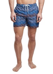 2(X)IST Men's Hampton Pattern Swim Trunk Swimwear  XL