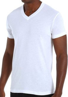 2(X)IST mens Pima Cotton V-neck T-shirt undershirts   US