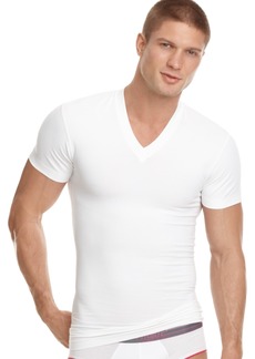 2(x)ist Men's Shapewear V-Neck T-Shirt - White