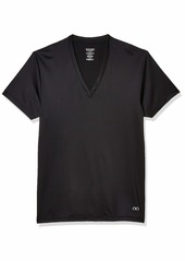 2(X)IST mens Speed Dri Sterling Deep V-neck T-shirt Base Layer Top   US
