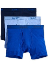 2(x)ist Men's Underwear, Essentials Boxer Brief 3 Pack - Black New