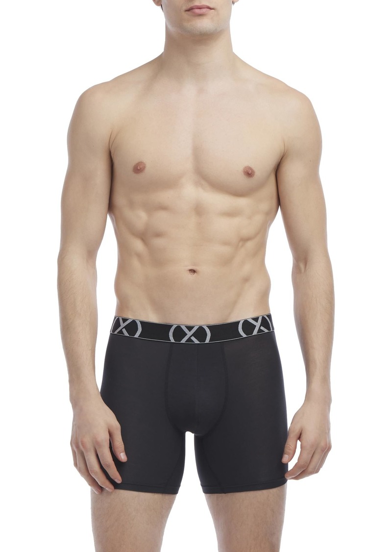 2(X)IST Men's (X) Modal 4-Pack Boxer Brief