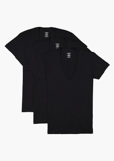 2(x)ist Essential Cotton Slim Fit Deep V-Neck T-Shirt 3-Pack - XL - Also in: S, L