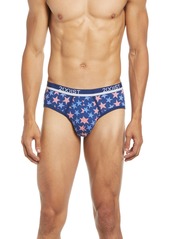 2(x)ist 4-Pack No-Show Stretch Briefs in Summer Scoops /Pop at Nordstrom