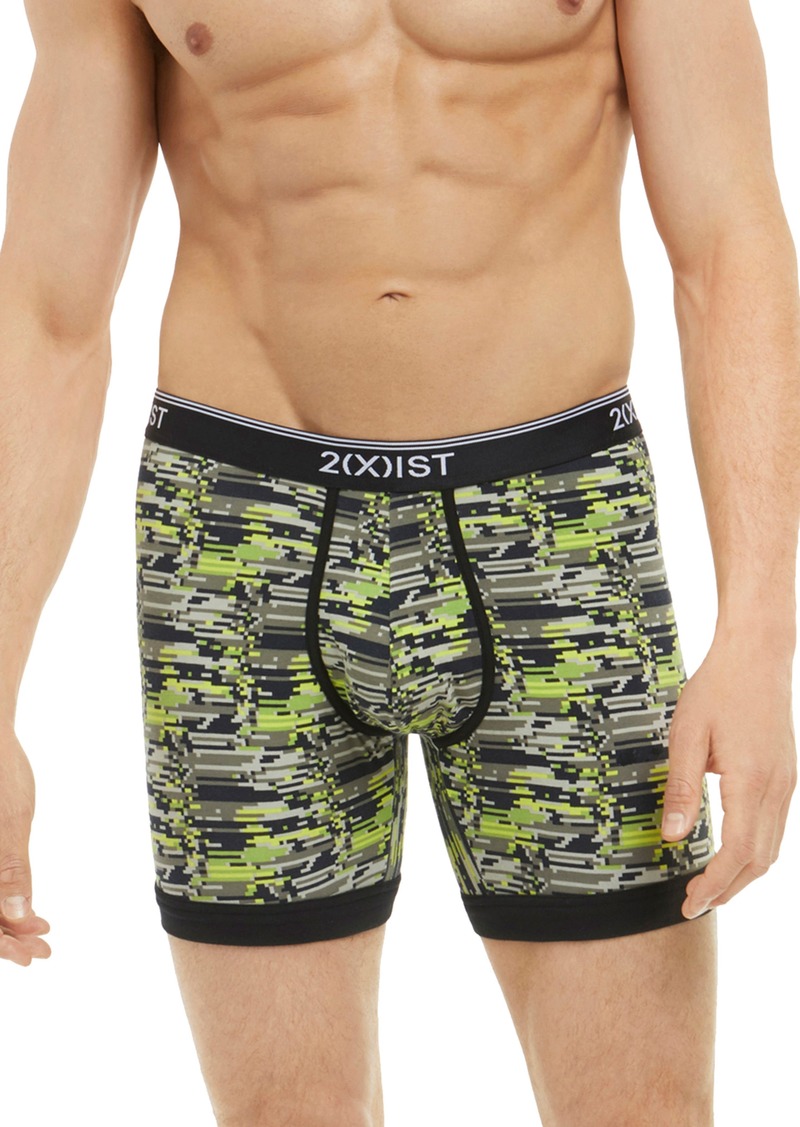 2(x)ist Assorted 3-Pack No-Show Stretch Boxer Briefs in Techy Camo/capulet Olive at Nordstrom