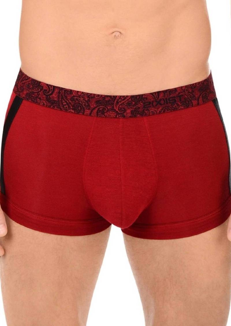 2(x)ist Men's The Affair Modal Trunk In Cranberry