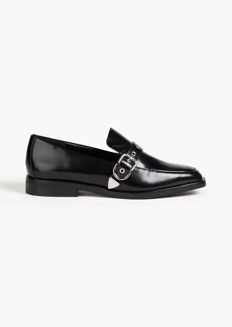 3.1 Phillip Lim - Alexa 25 buckled leather loafers - Black - EU 37