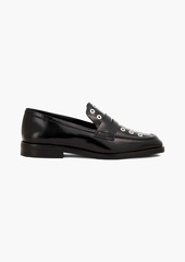 3.1 Phillip Lim - Alexa eyelet-embellished leather loafers - Black - EU 37