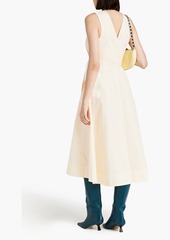 3.1 Phillip Lim - Belted cotton-blend poplin midi dress - Yellow - US 4