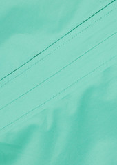 3.1 Phillip Lim - Belted cotton-blend poplin midi dress - Green - US 2