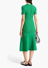 3.1 Phillip Lim - Button-embellished knitted midi dress - Green - XS