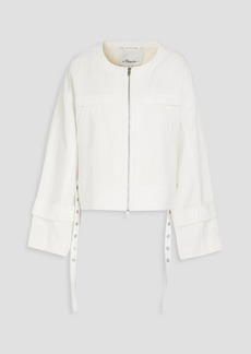 3.1 Phillip Lim - Cotton and linen-blend crepe jacket - White - S