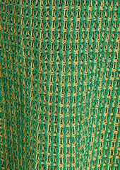3.1 Phillip Lim - Cotton-blend midi dress - Green - XS